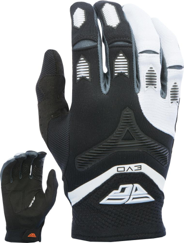 Fly Racing - Fly Racing Evolution 2.0 Gloves (2017) - 370-11008 - Black/White - 8