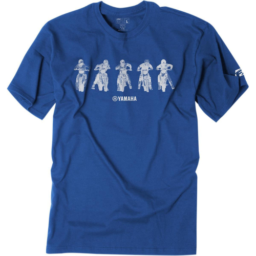 Factory Effex - Factory Effex Yamaha Line-Up Youth T-Shirt - 1983210 - Royal Blue - Small