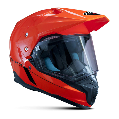 Zoan - Zoan Synchrony Duo-Sport Solid Helmet - 521-459 - Hi-Vis Orange - 3XL