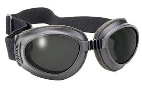 Pacific Coast Sunglasses - Pacific Coast Sunglasses Kickstart Tour Goggles - 4550 - Black / Smoke Lens - OSFM
