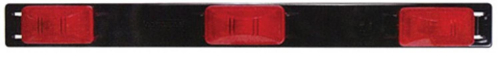 Optronics Inc - Optronics Inc Sealed Waterproof LED 3 Piece Identification Light Bar - Red - 9 Diodes - MCL-93RK RED