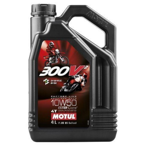 Motul - Motul 300V 4T Competition Synthetic Oil - V2 10W50 - 4L. - 108587