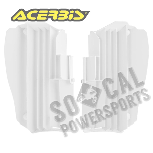 Acerbis - Acerbis Radiator Louvers - White - 2691560002