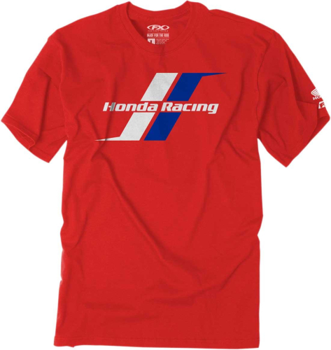 Factory Effex - Factory Effex Honda Stripes Premium T-Shirt - 22-87306 - Red - X-Large