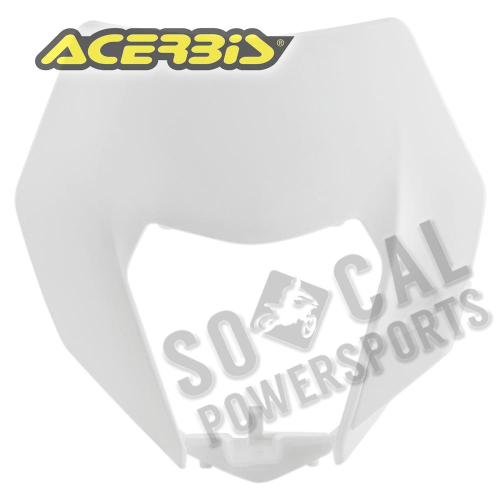 Acerbis - Acerbis Headlight Shells - White - 2732070002