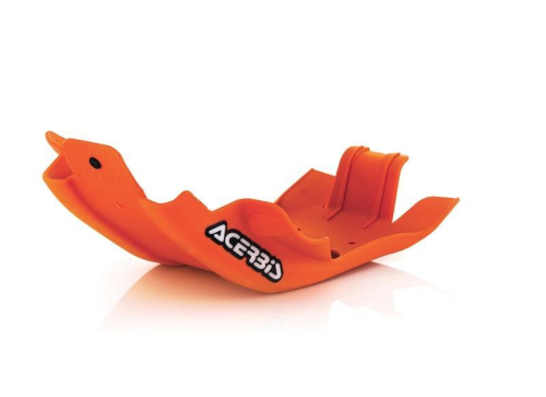 Acerbis - Acerbis Skid Plate - Orange 16/Black - 2736365225