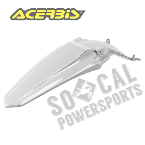 Acerbis - Acerbis Rear Fender - White - 2736320002