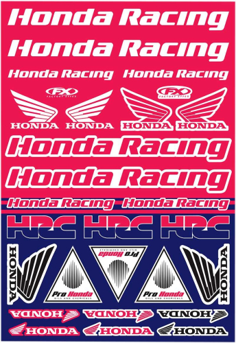 Factory Effex - Factory Effex Universal Graphics Kit - Honda Racing - 22-68332