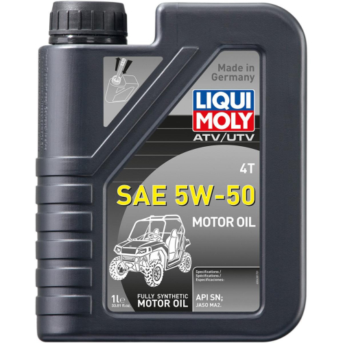 Liqui Moly - Liqui Moly 4T Synthetic ATV Motor Oil - 5W-50 - 1L - 20212