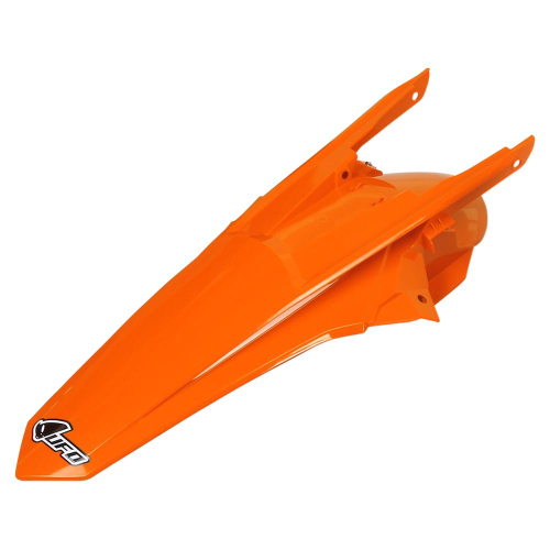 UFO Plastics - UFO Plastics MX Rear Fender - KTM Orange - KT04060-127