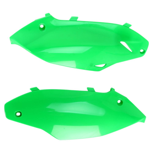 Acerbis - Acerbis Side Panel/Rear Number Plate - Fluorescent Green - 2386380235