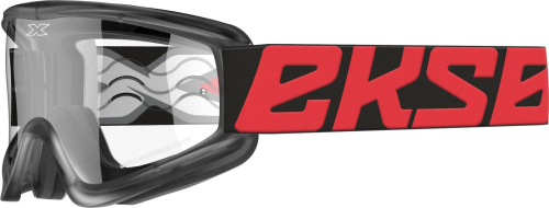 EKS Brand - EKS Brand Flat Out Goggles - 067-60420 - Red/Black - OSFM