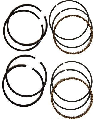 Cycle Pro - Cycle Pro Piston Rings - Oversize .005in. - Chrome - 28013M