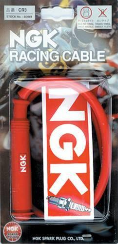 NGK - NGK Racing Wire - 90deg. Removable Resistor Cover - 100cm - 8515