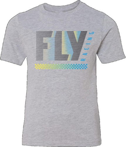 Fly Racing - Fly Racing Fly Flex Youth T-Shirt - 352-0436YM - Light Gray - Medium