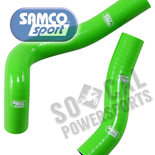 SAMCO Sport - SAMCO Sport Radiator Hose Kit - Green - KAW-91GN