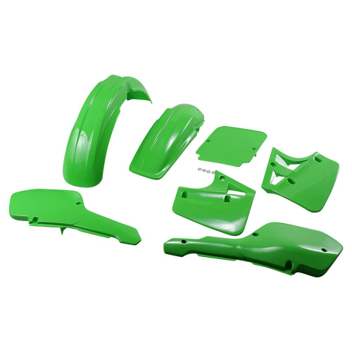 UFO Plastics - UFO Plastics Complete Body Kit - KX Green - KAKIT191-026