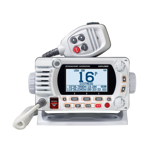 Standard Horizon - Standard Horizon GX1800G Fixed Mount VHF w/GPS - White
