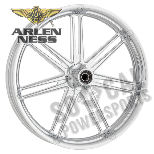 Arlen Ness - Arlen Ness 7 Valve Forged Aluminum Front Wheel - 21x3.5 - Chrome - 10302-204-6008