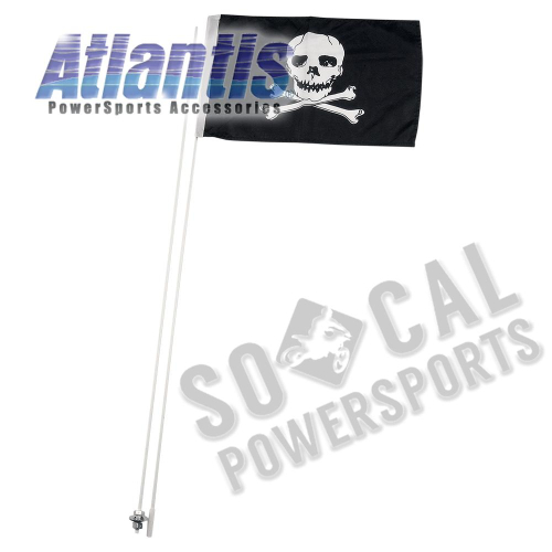 Atlantis - Atlantis 2-Piece Flag - Pirate - A90085