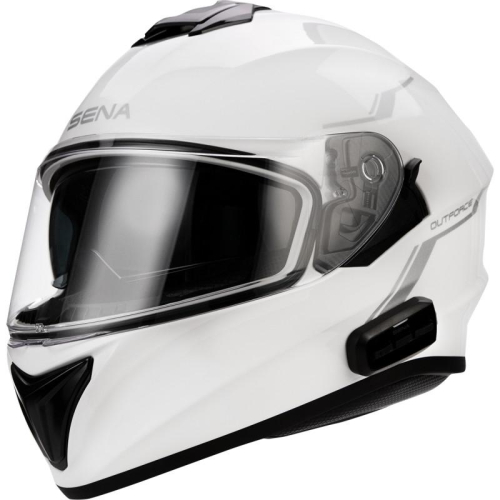 SENA - SENA OutForce Solid Helmet - OUTFORCE-GW00M - White - Medium