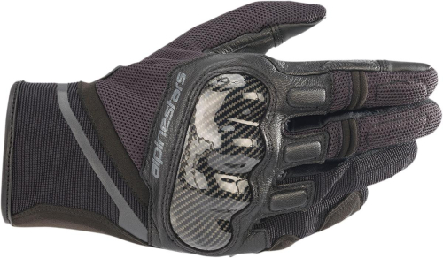 Alpinestars - Alpinestars Chrome Gloves - 3568721-1169-L - Black/Tar Gray - Large