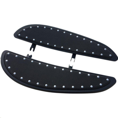 Cyclesmiths - Cyclesmiths Standard 19in. Banana Boards - Black with Rivets - 104-SB