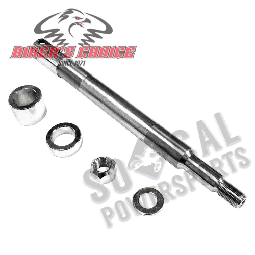 Bikers Choice - Bikers Choice Front Axle with Hardware - 12-15/16in. - 339191