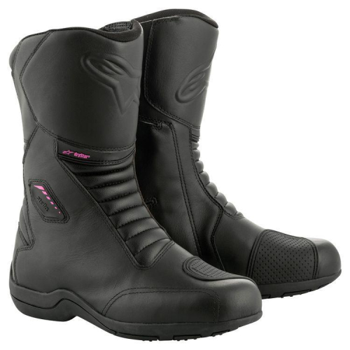 Alpinestars - Alpinestars Stella Andes V2 Drystar Womens Boots - 2447119-1039-39 - Black/Pink - 8