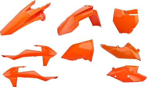 Polisport - Polisport Plastic Kit - Orange - 90700