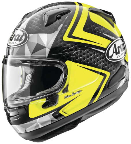 Arai Helmets - Arai Helmets Signet-X Dyno Helmet - 685311165060 - Yellow - X-Large