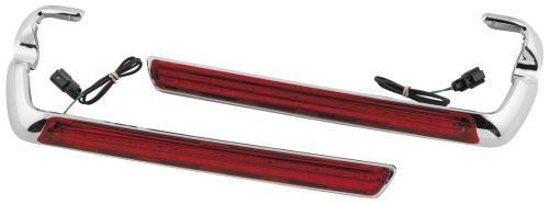 Namz - Namz Saddlebag Side Marker Kit - Red - LLC-SSML-02