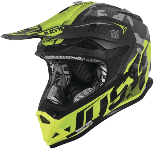Just 1 - Just 1 J32 Pro Swat Helmet - 606321029101602 - Camo Yellow Fluorescent Matte - X-Small