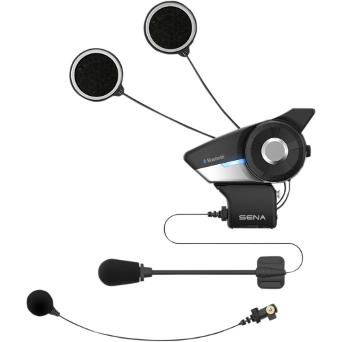 SENA - SENA 20S EVO Bluetooth Communication System - Single Kit with Slim Speakers - 20S-EVO-02