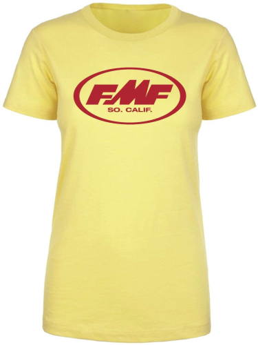 FMF Racing - FMF Racing Pristine Womens T-Shirt - HO8418901-CLY-WSM - Classic Yellow - Small