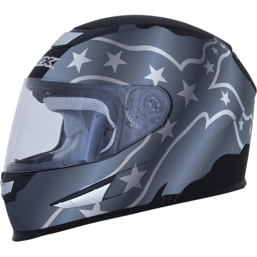 AFX - AFX FX-99 Stealth Rebel Helmet - 0101-11380 - Stealth Rebel - 2XL