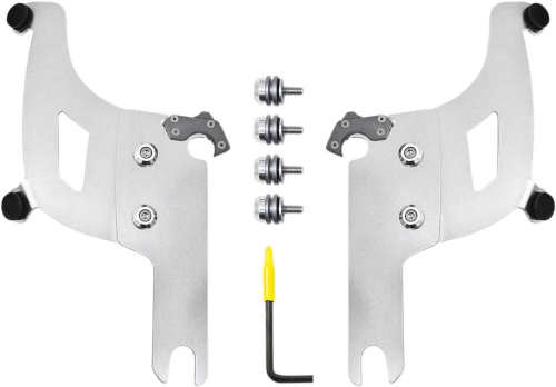 Memphis Shades - Memphis Shades Trigger-Lock Mount Kit for Bullet Fairing - Polished - MEK2042