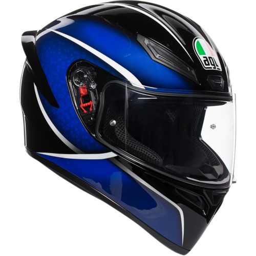 AGV - AGV K-1 Qualify Helmet - 0281O2I000505 - Black/Blue - Small
