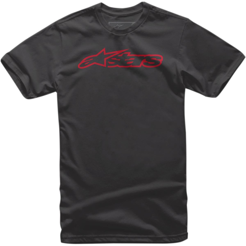 Alpinestars - Alpinestars Blaze Youth T-Shirt - 3038-72000-1030-S - Black/Red - Small
