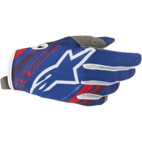 Alpinestars - Alpinestars RDR Flight Gloves - 3561819-732-L - Blue/Red/White - Large
