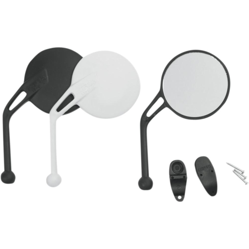 Acerbis - Acerbis Rear View Mirror - Left - Black - 2043570001
