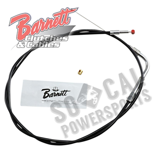 Barnett - Barnett Black Vinyl Throttle Cable (+3in.) - 101-30-30016-03