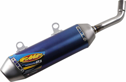 FMF Racing - FMF Racing PowerCore 2.1 Shorty Silencer - Titanium - 025255