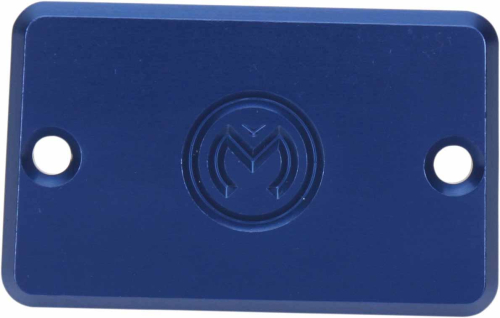 Moose Racing - Moose Racing Master Cylinder Cover Plate - Blue - BL-YATVBL