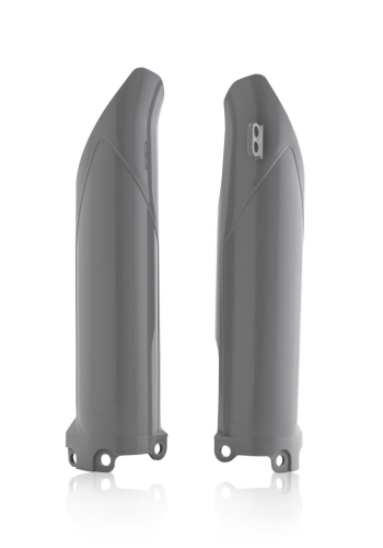 Acerbis - Acerbis Lower Fork Covers - Gray - 2403060011
