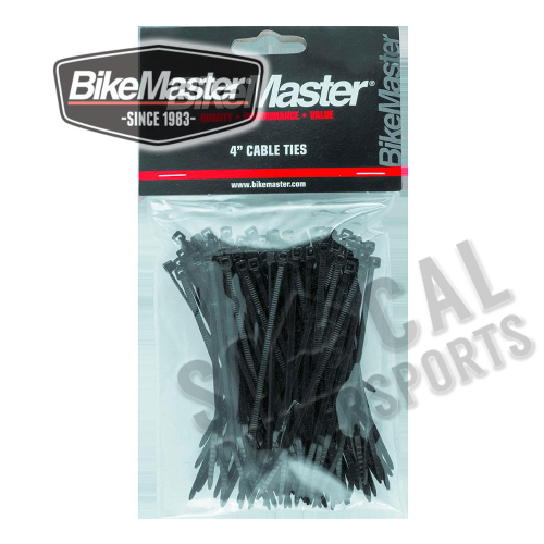 BikeMaster - BikeMaster Cable Ties - 4in. - 151672
