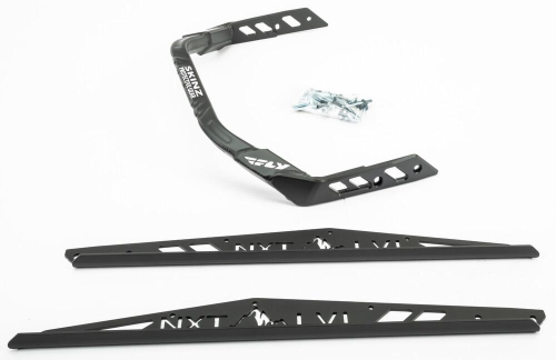 Skinz Protective Gear - Skinz Protective Gear NXT LVL Rear Bumper - Flat Black - NXPRB230-FBK