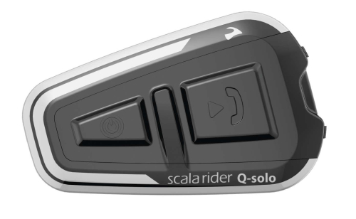 Cardo - Cardo Scala Rider Q-Solo Bluetooth Headset - SRQS0002