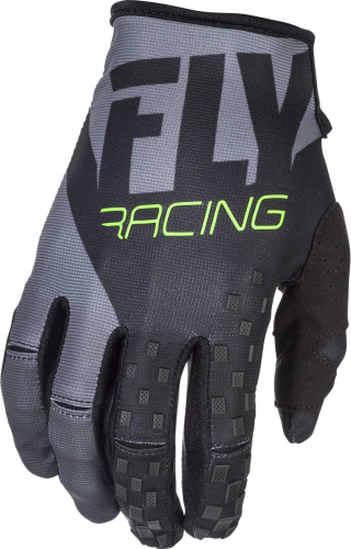 Fly Racing - Fly Racing Kinetic Gloves - 371-41008 - Black/Gray - Small