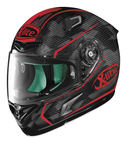 X-lite - X-lite X-802RR Marquetry Helmet - XF-1-XT0034 - Carbon Red - X-Large